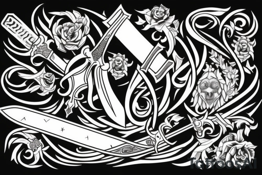 sword tattoo idea