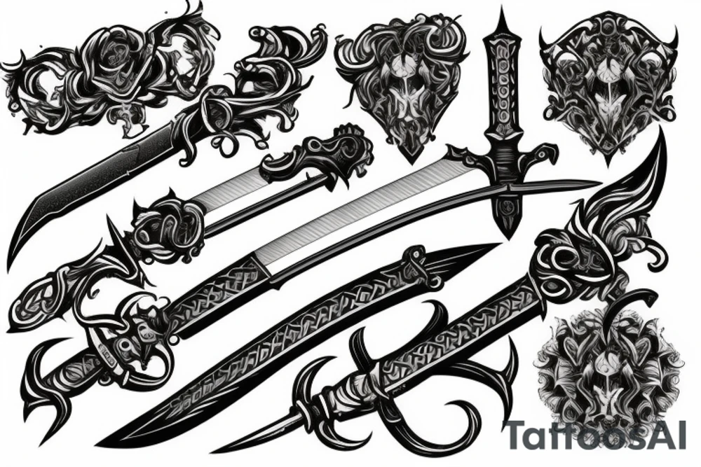 sword tattoo idea