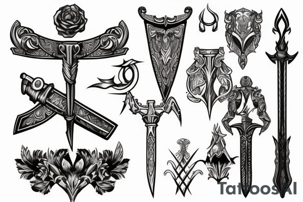 sword tattoo idea