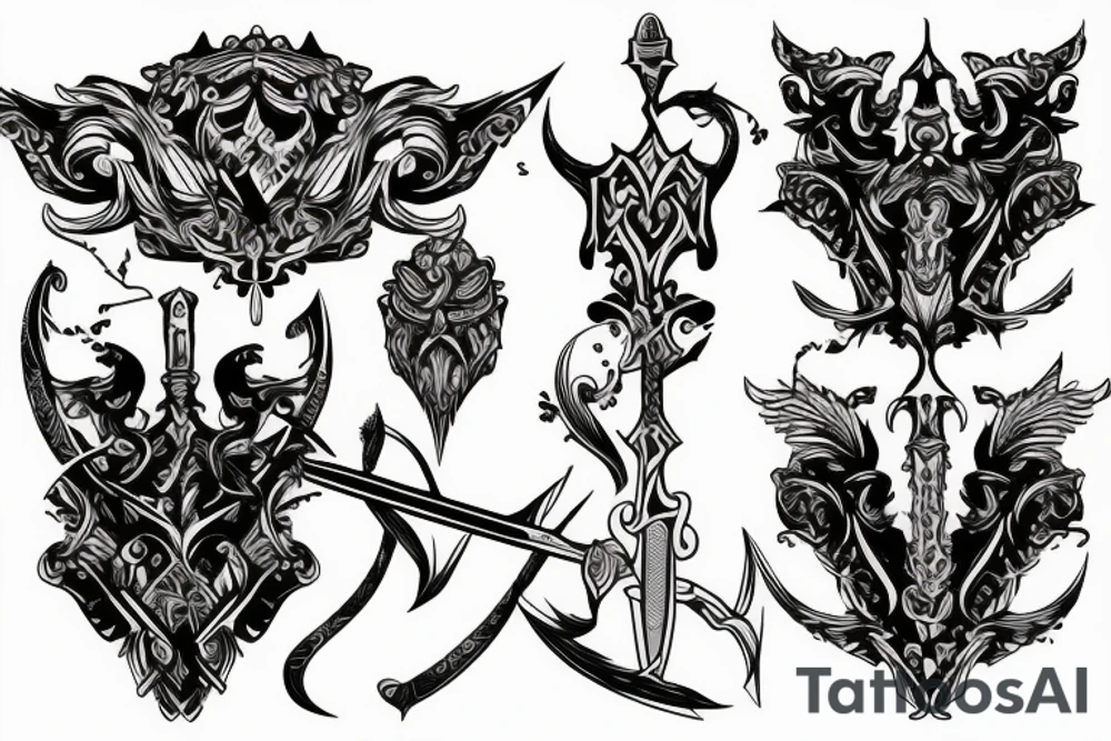 sword tattoo idea