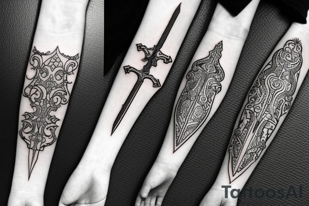 sword tattoo idea
