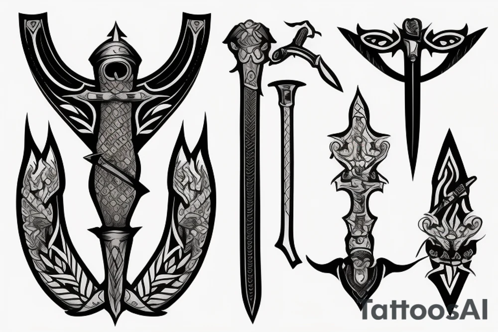 sword tattoo idea