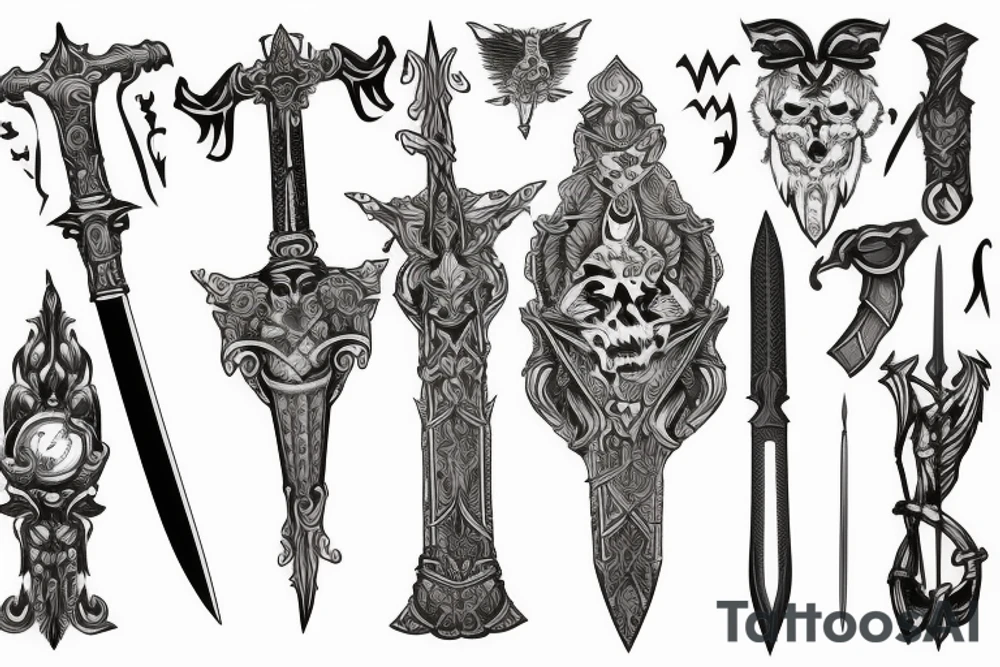 sword tattoo idea