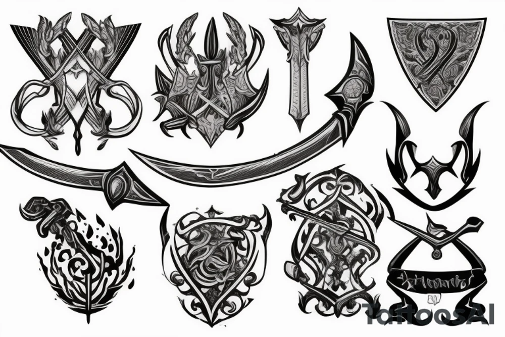sword tattoo idea