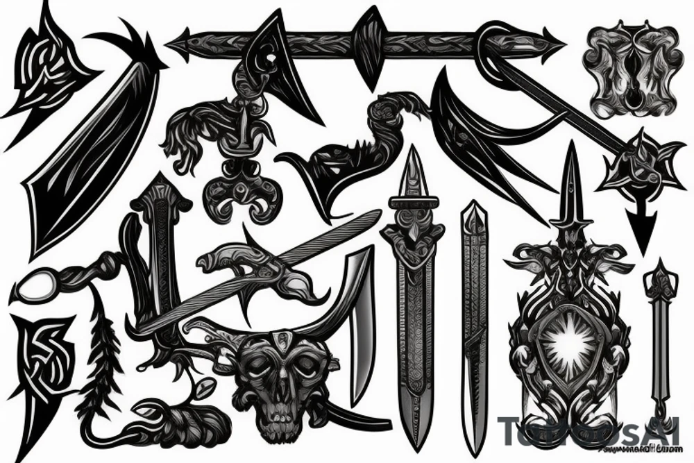 sword tattoo idea