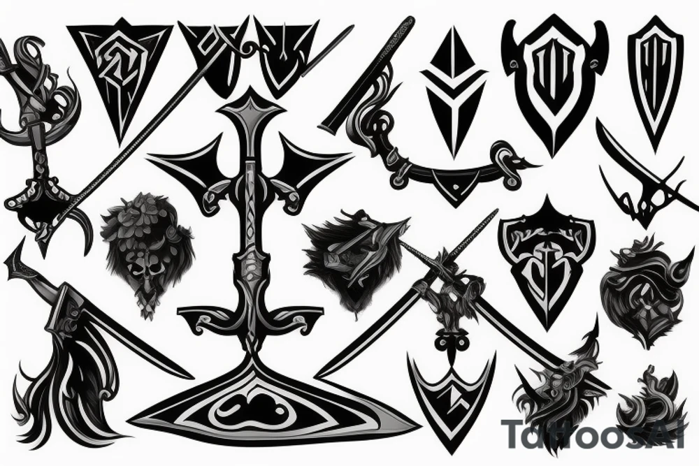 sword tattoo idea