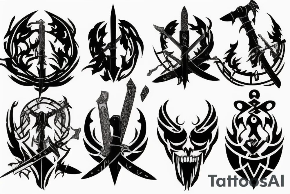 sword tattoo idea