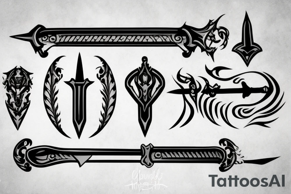 sword tattoo idea
