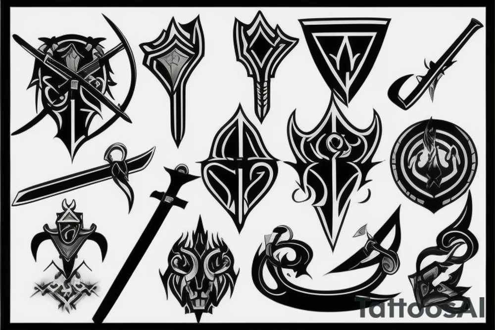 sword tattoo idea