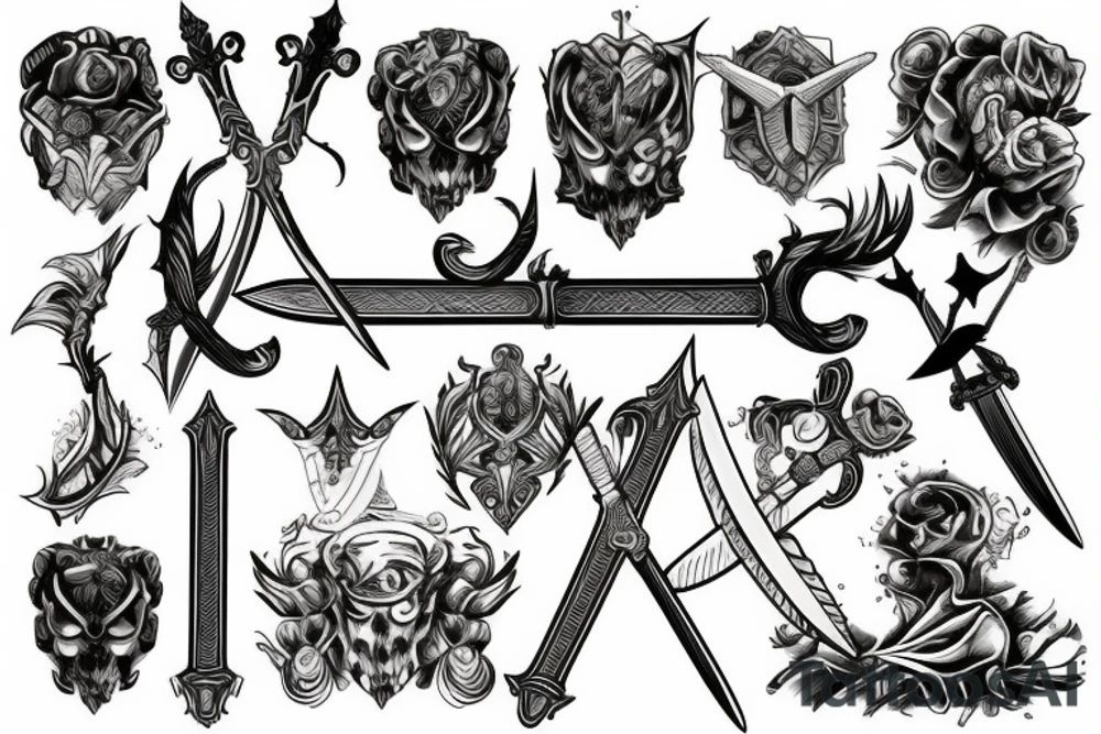 sword tattoo idea