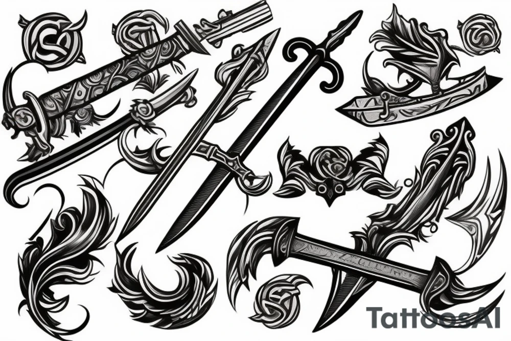 sword tattoo idea