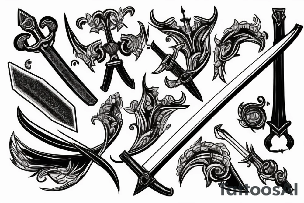 sword tattoo idea
