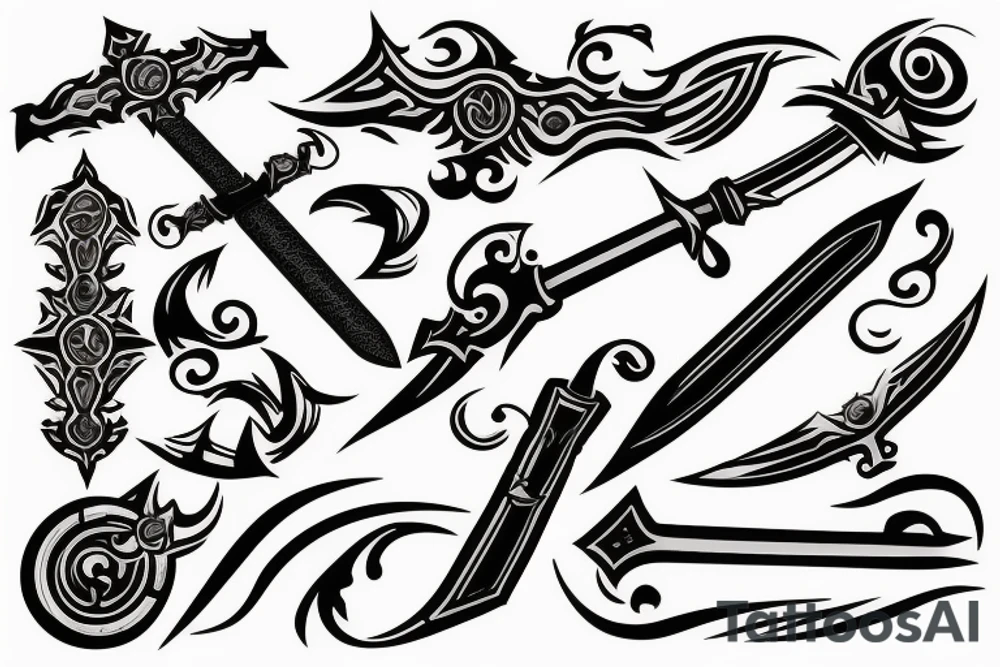 sword tattoo idea