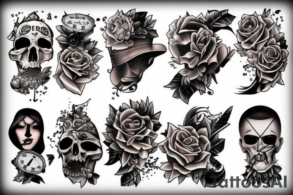 Gangster tattoo idea