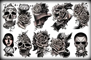 Gangster tattoo idea