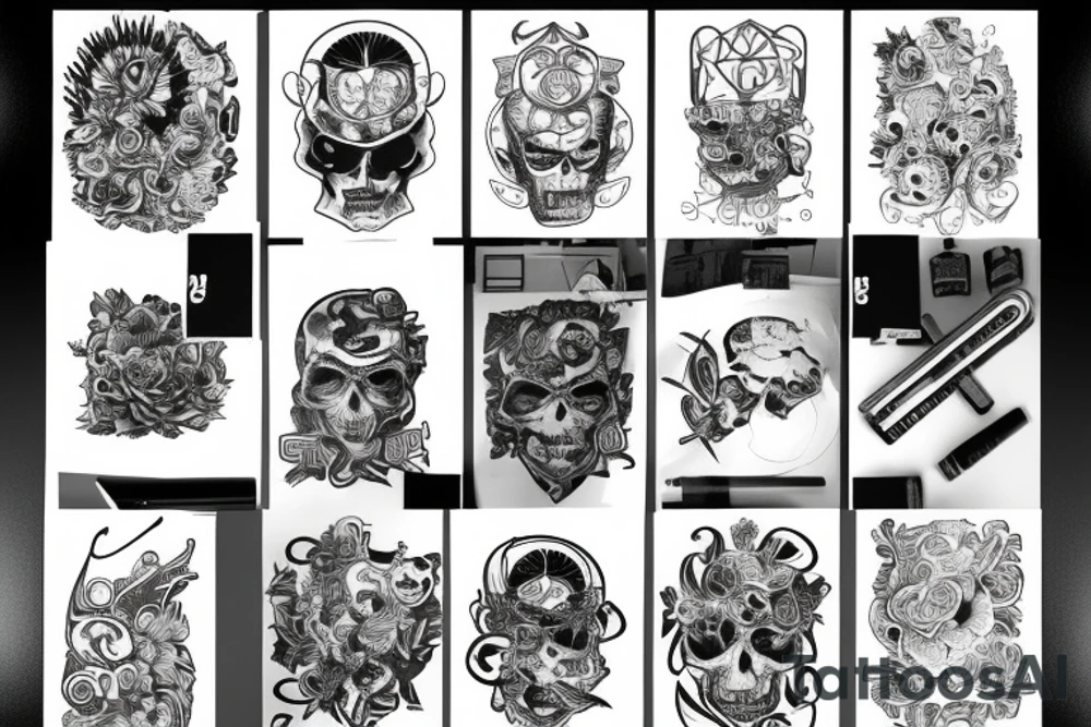 Gangster tattoo idea