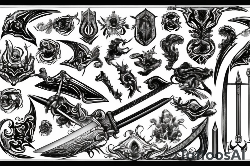 sword tattoo idea