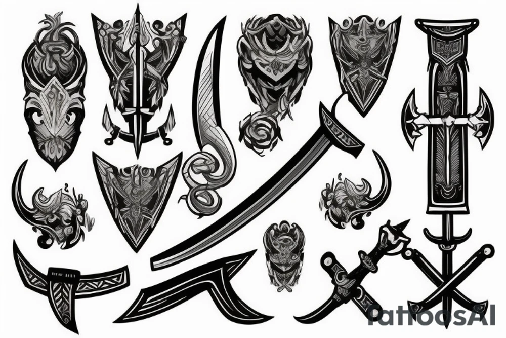 sword tattoo idea