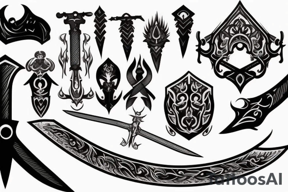 sword tattoo idea
