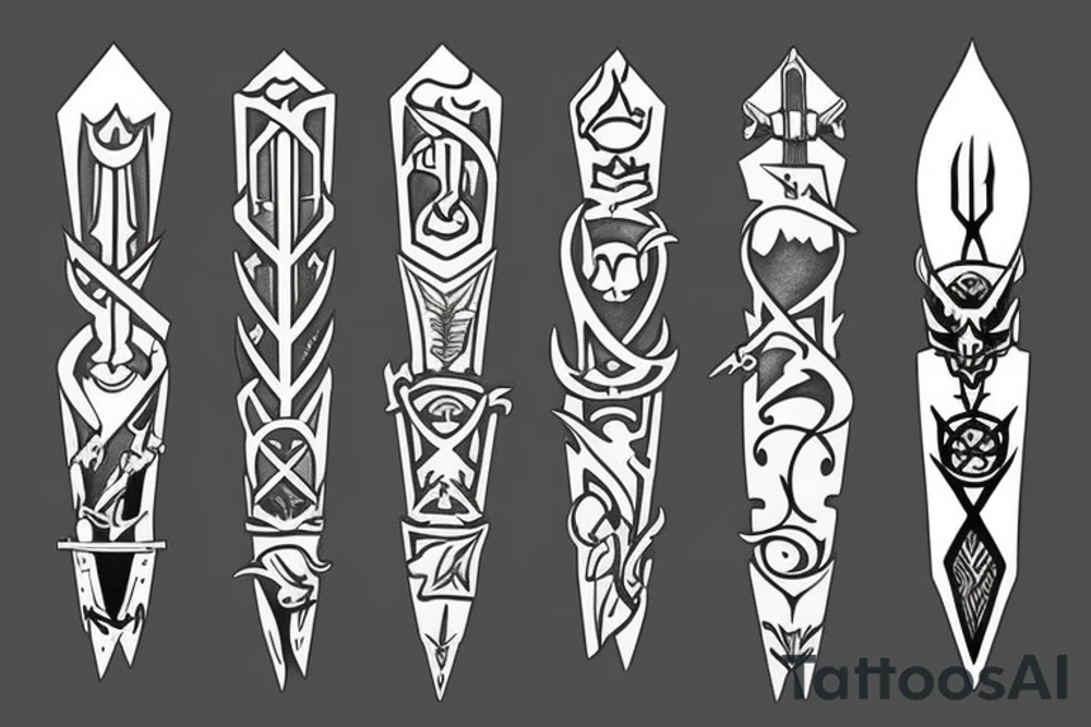 sword tattoo idea