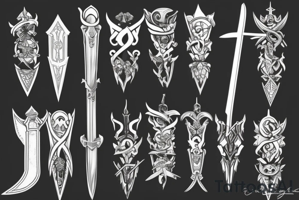 sword tattoo idea