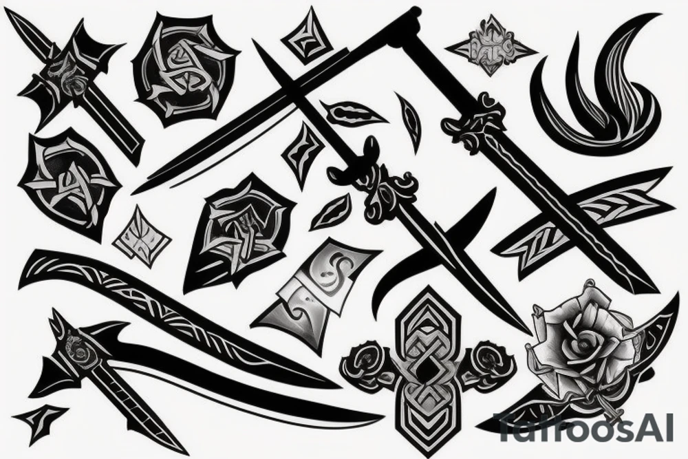 sword tattoo idea