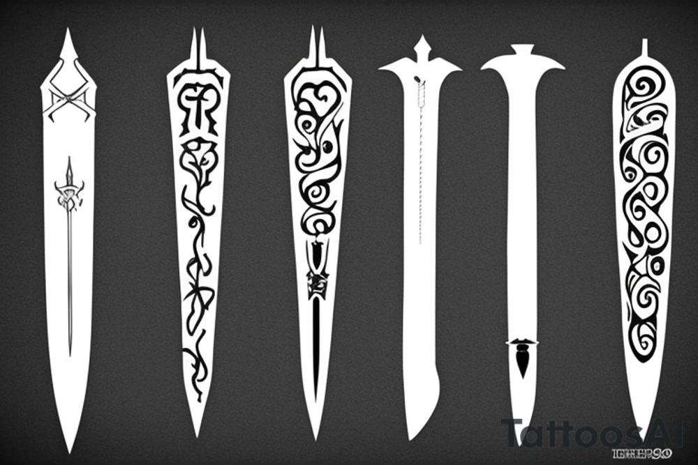 sword tattoo idea