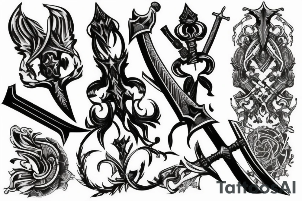sword tattoo idea