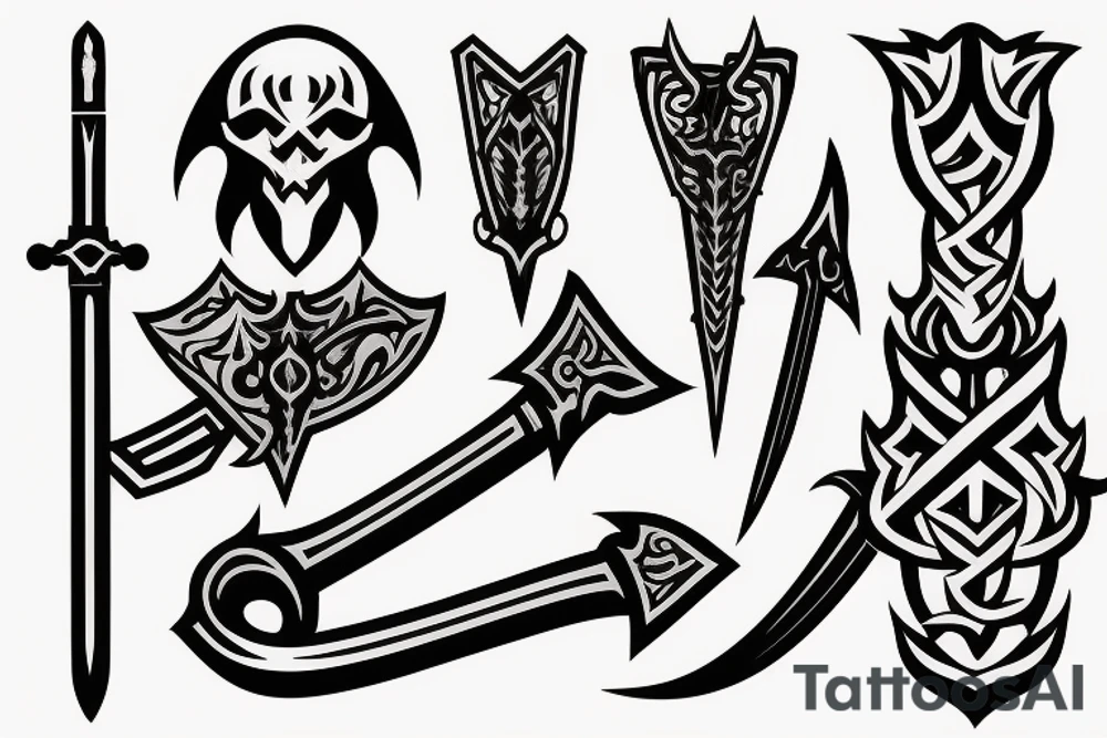 sword tattoo idea