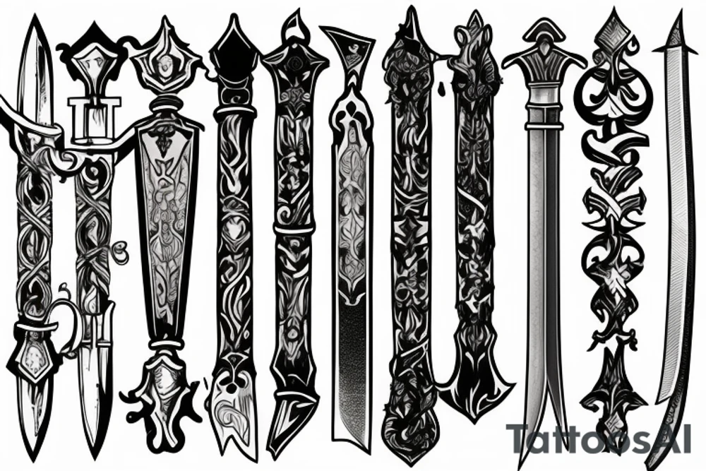 sword tattoo idea