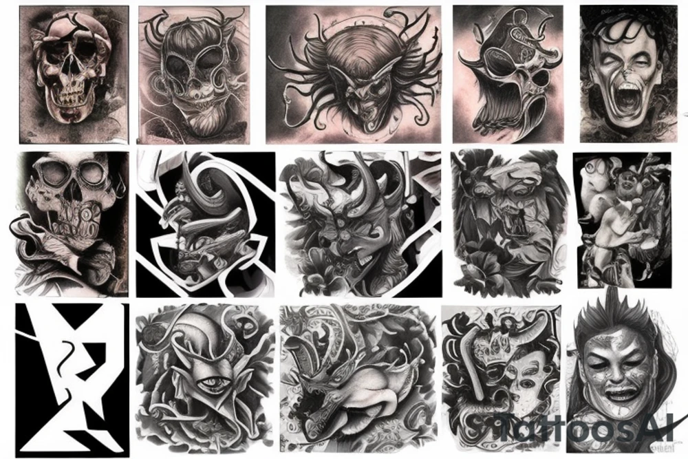 Devil tattoo idea