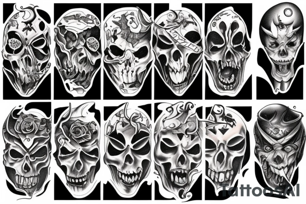 Devil tattoo idea