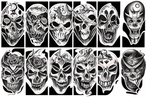 Devil tattoo idea