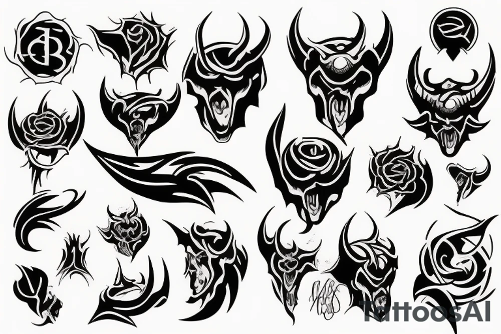 Devil tattoo idea