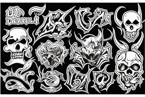 Devil tattoo idea