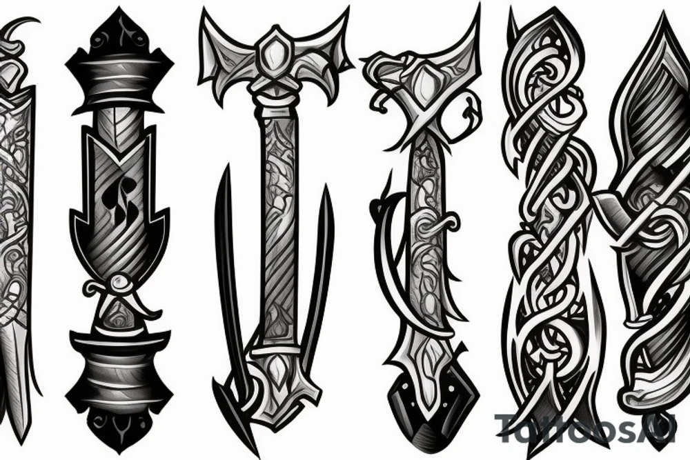 sword tattoo idea