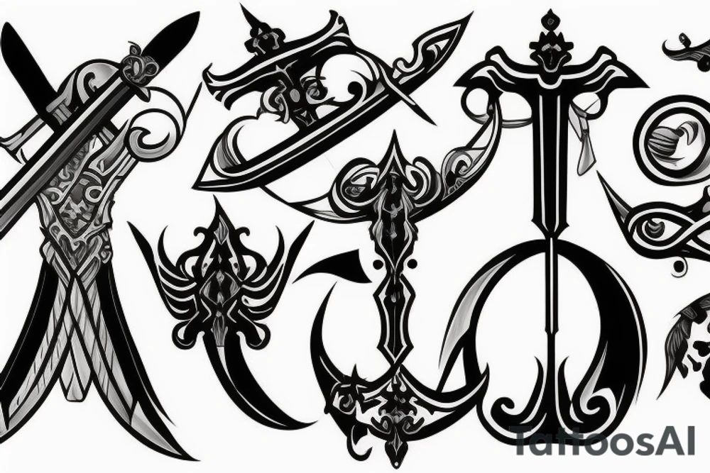 sword tattoo idea