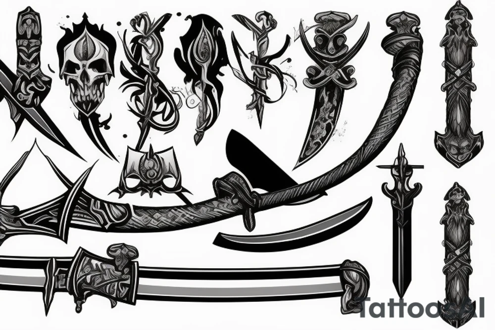 sword tattoo idea