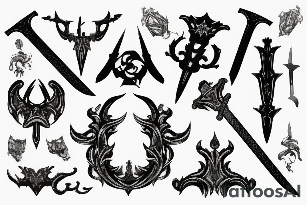 sword tattoo idea
