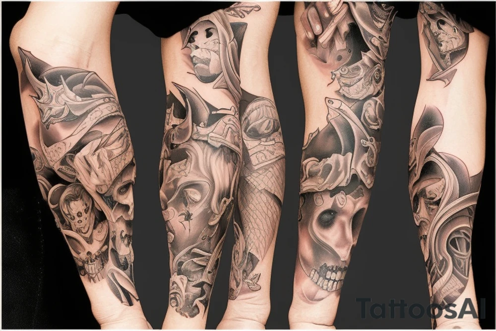 Devil real tattoo idea