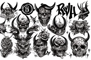 Devil real tattoo idea