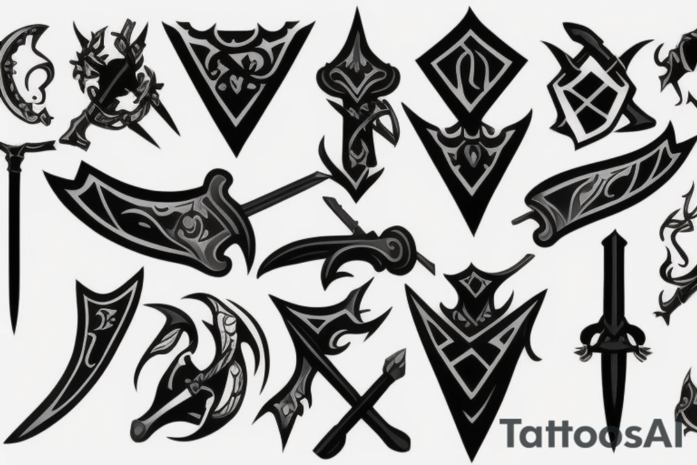 sword tattoo idea