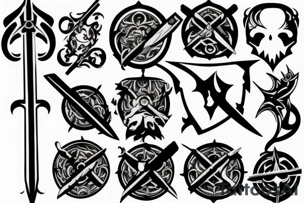 sword tattoo idea