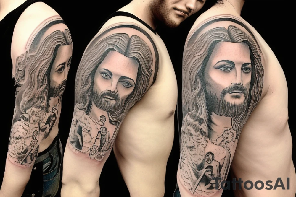 Jesus tattoo idea