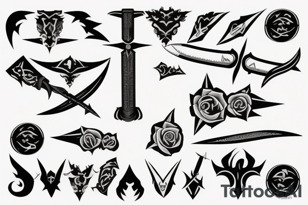 sword tattoo idea