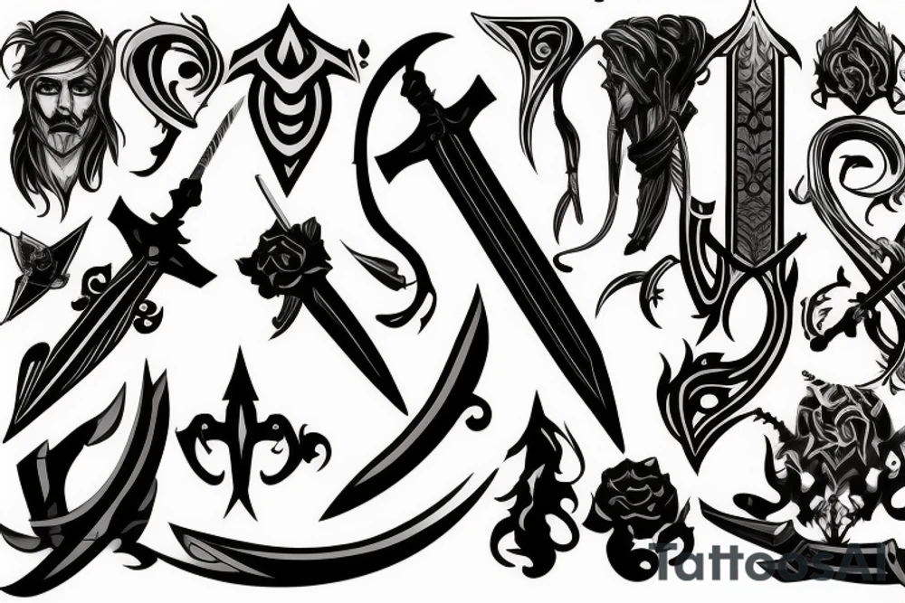 sword tattoo idea