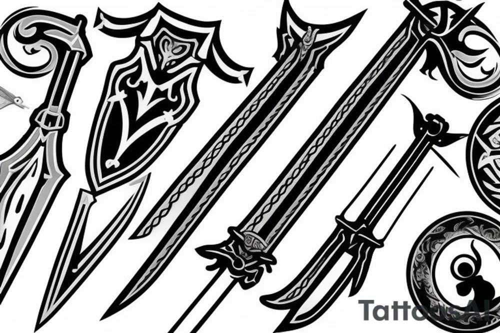 sword tattoo idea