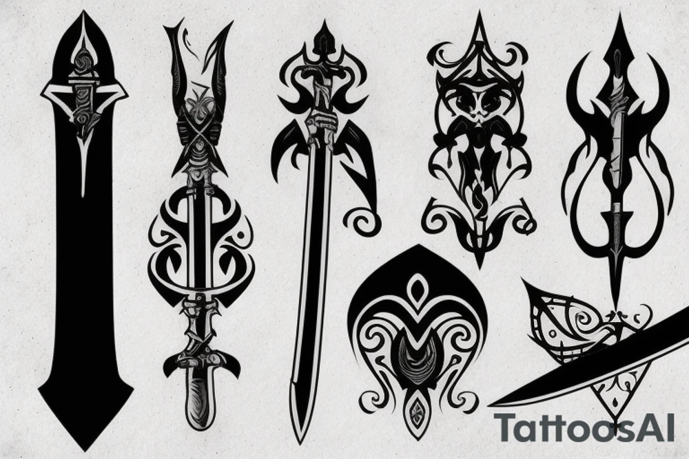 sword tattoo idea