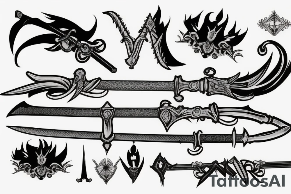 sword tattoo idea