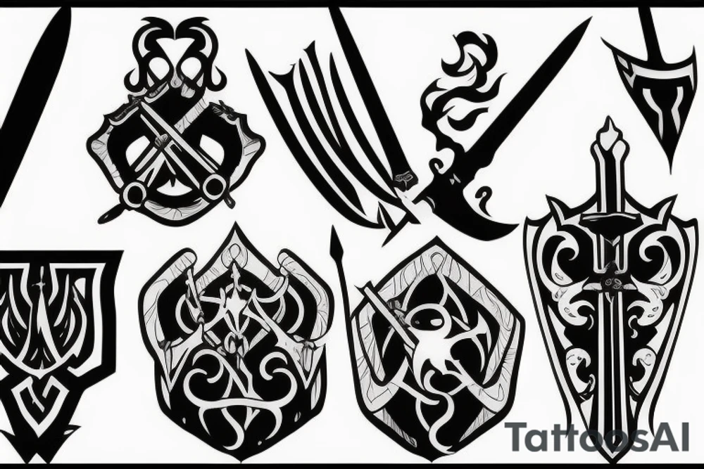 sword tattoo idea